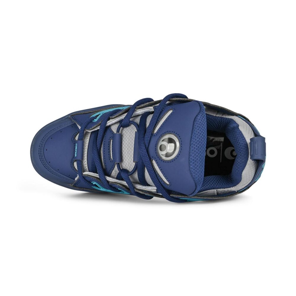 Osiris D3 E Skate Shoes - Navy/Grey/Blue