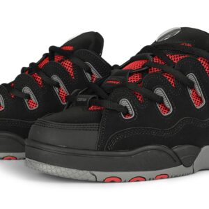 Osiris D3 OG Skate Shoes - Black/Grey/Red