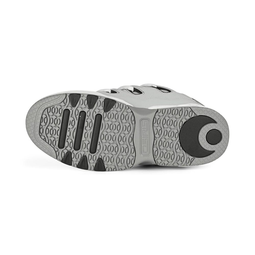 Osiris D3 OG Skate Shoes - Grey/Black/White