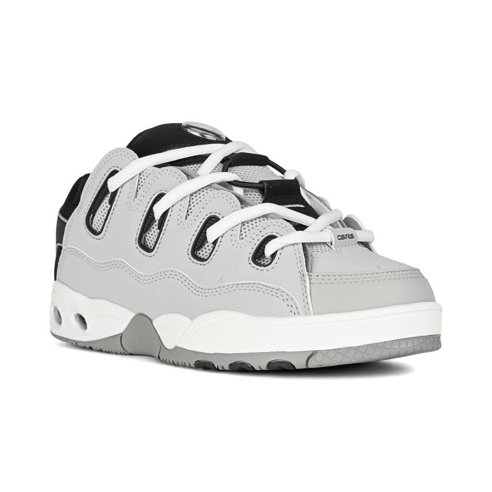 Osiris D3 OG Skate Shoes - Grey/Black/White