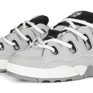 Osiris D3 OG Skate Shoes - Grey/Black/White