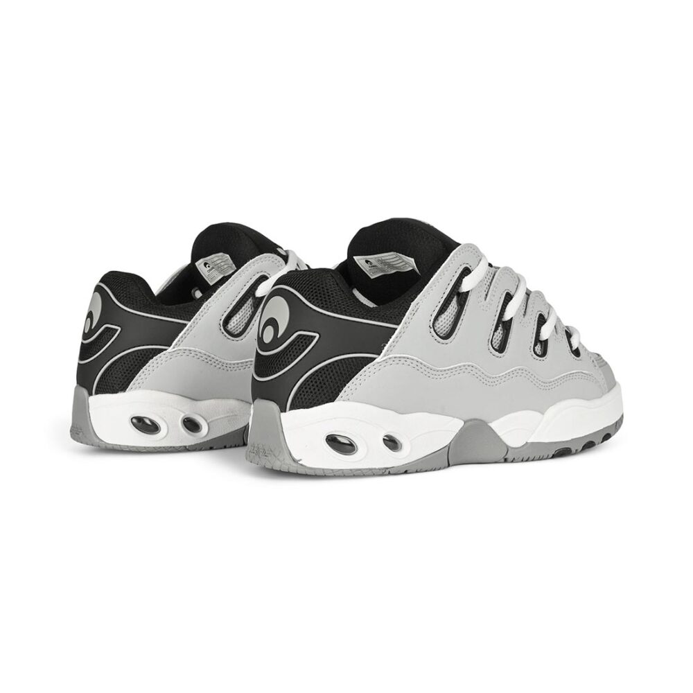 Osiris D3 OG Skate Shoes - Grey/Black/White