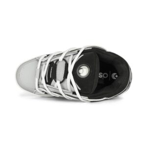 Osiris D3 OG Skate Shoes - Grey/Black/White