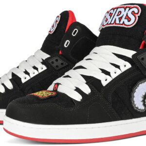 Osiris NYC 83 CLK High Top Shoes - Black/Red