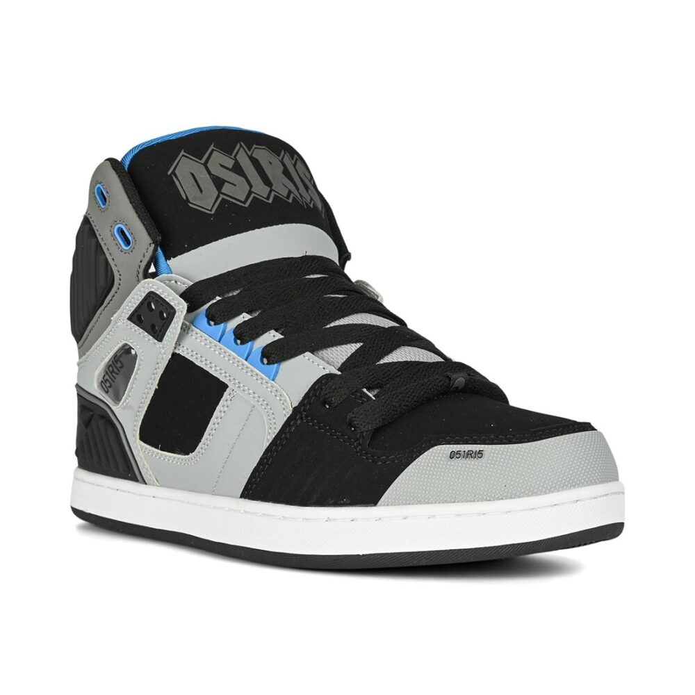 Osiris NYC 83 XRP High Top Shoes - Grey/Black/Cyan