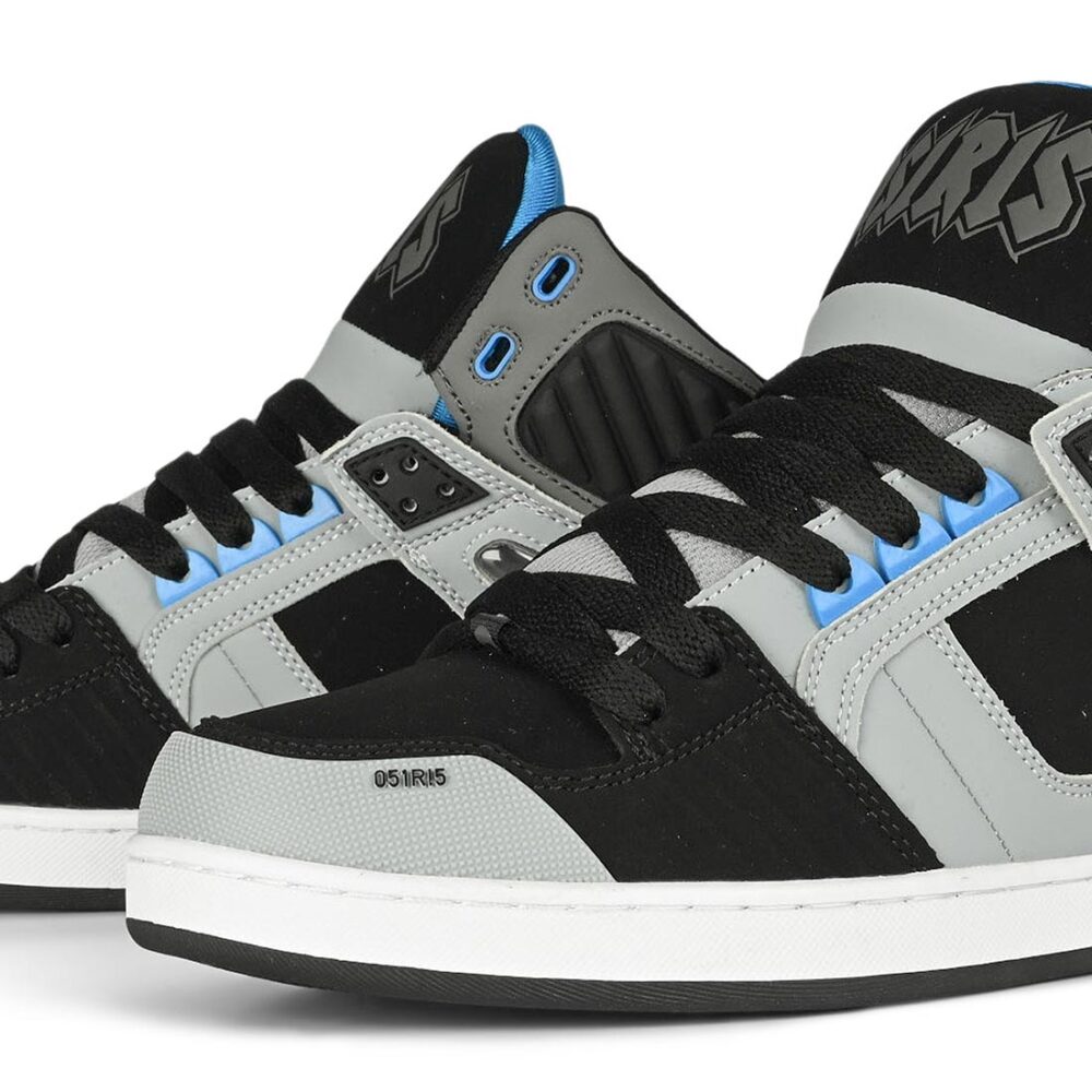 Osiris NYC 83 XRP High Top Shoes - Grey/Black/Cyan