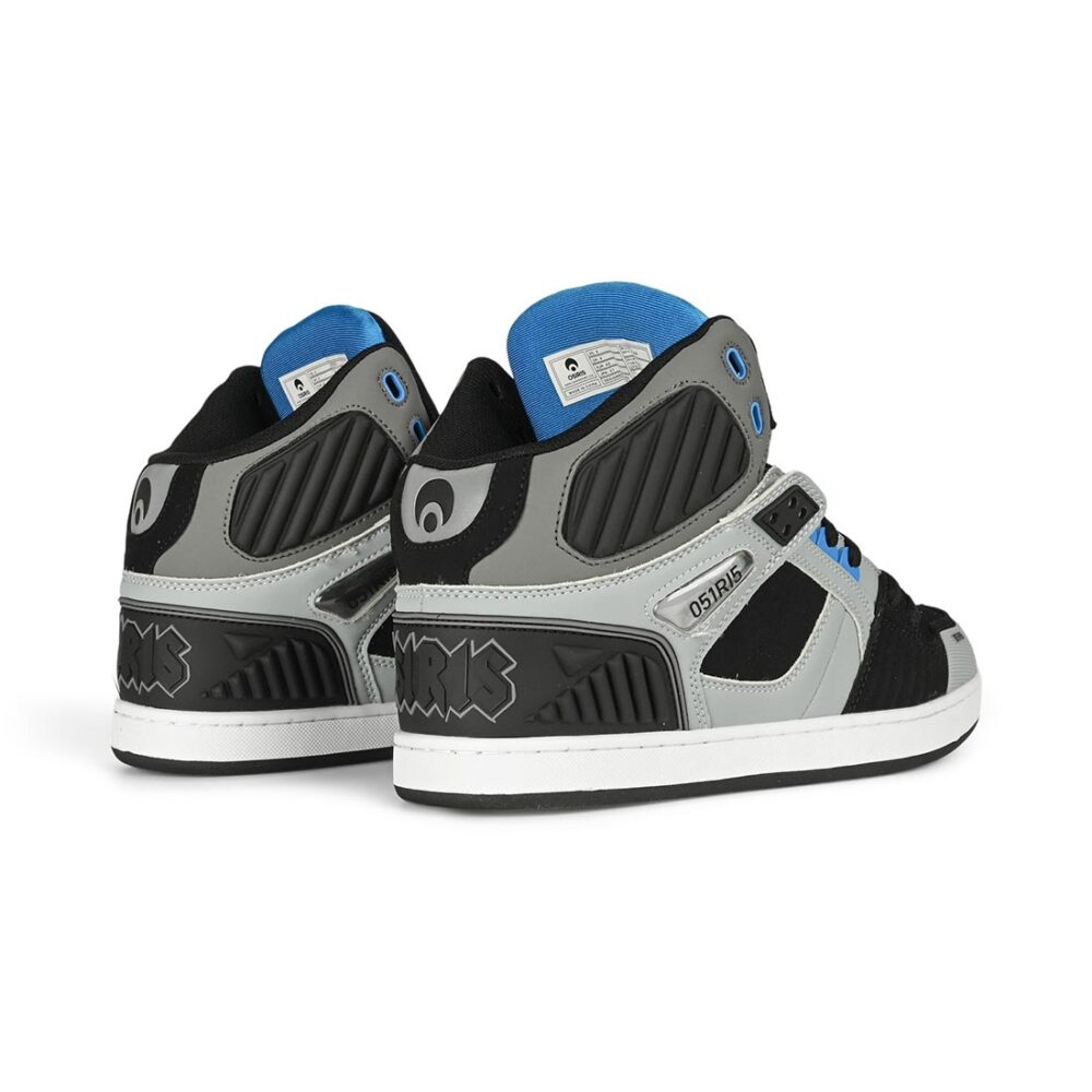 Osiris NYC 83 XRP High Top Shoes - Grey/Black/Cyan