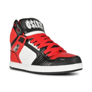 Osiris NYC 83 XRP High Top Shoes - White/Red/Black