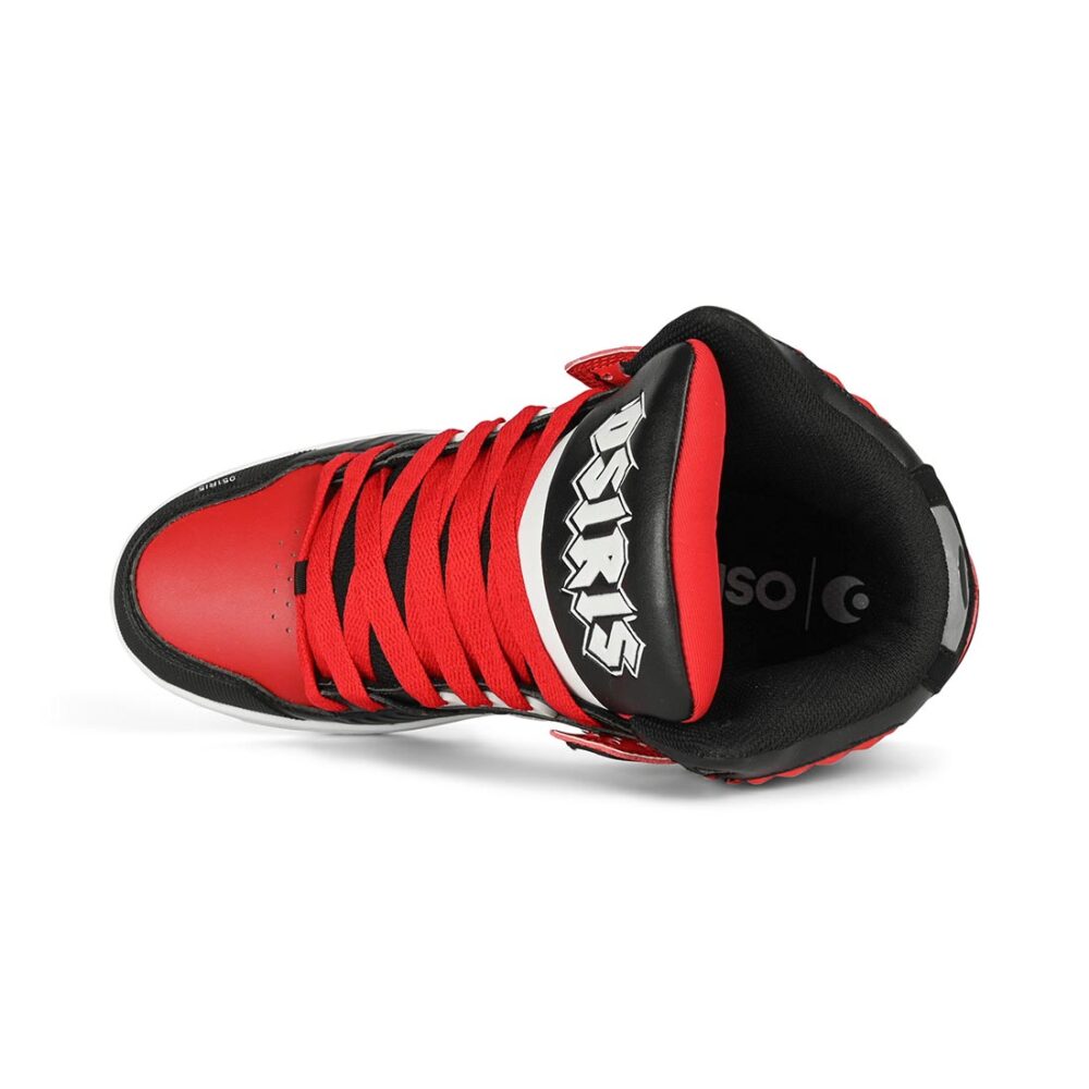 Osiris NYC 83 XRP High Top Shoes - White/Red/Black