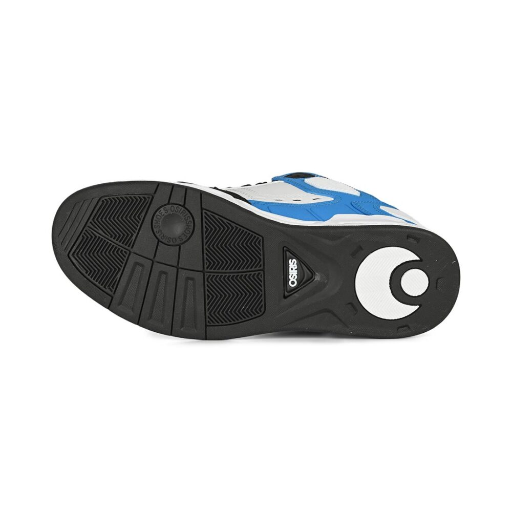 Osiris Peril Skate Shoes - Black/White/Blue