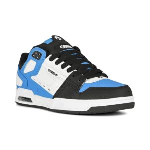 Osiris Peril Skate Shoes - Black/White/Blue