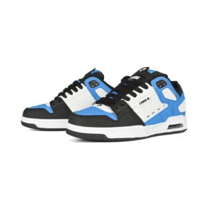 Osiris Peril Skate Shoes - Black/White/Blue