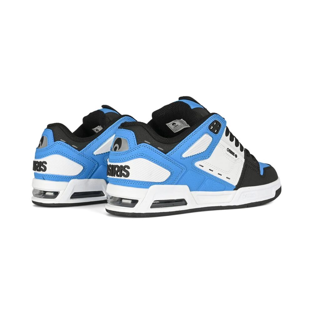 Osiris Peril Skate Shoes - Black/White/Blue
