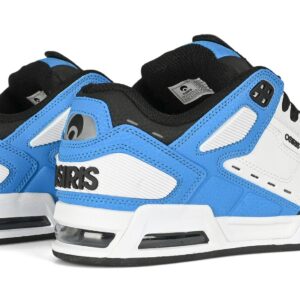 Osiris Peril Skate Shoes - Black/White/Blue