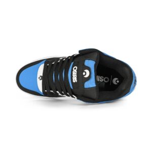 Osiris Peril Skate Shoes - Black/White/Blue