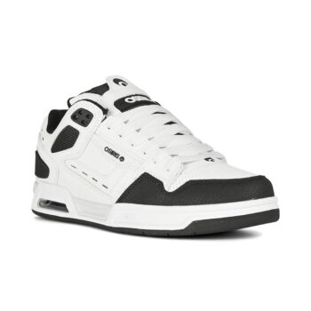Osiris Peril Skate Shoes - White/Black/Grey