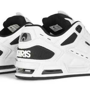 Osiris Peril Skate Shoes - White/Black/Grey
