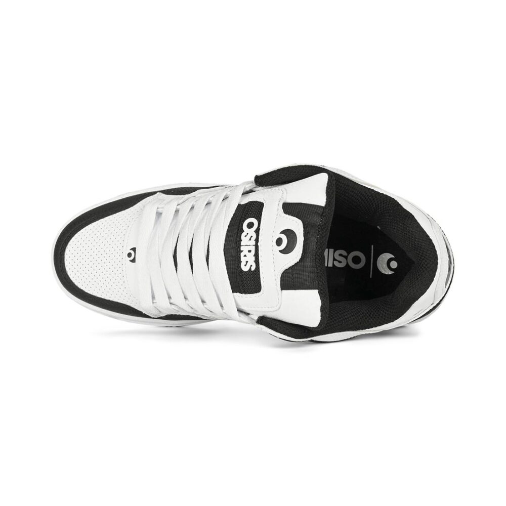 Osiris Peril Skate Shoes - White/Black/Grey