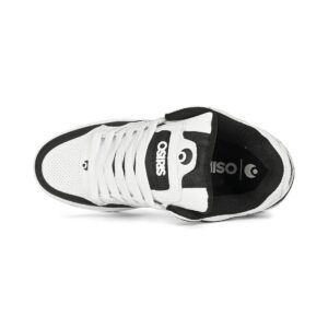 Osiris Peril Skate Shoes - White/Black/Grey