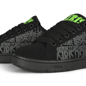 Osiris Troma Alt Skate Shoes - Black/Black/Green