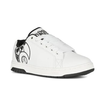 Osiris Troma Alt Skate Shoes - White/Black/Skull