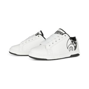 Osiris Troma Alt Skate Shoes - White/Black/Skull