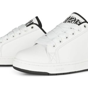 Osiris Troma Alt Skate Shoes - White/Black/Skull