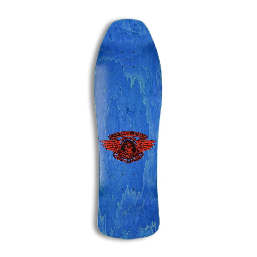 Powell Peralta Ray Underhill Cross 10" Reissue Skateboard Deck - Navy/Gold Foil