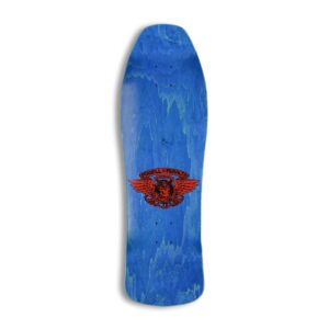 Powell Peralta Ray Underhill Cross 10" Reissue Skateboard Deck - Navy/Gold Foil