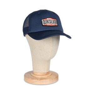 Quiksilver Decades Foam Trucker Hat - Monaco Blue