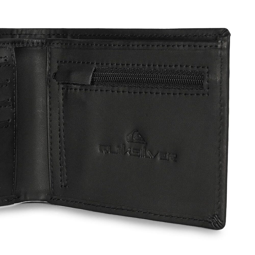 Quiksilver New Miss Dollar RFID Leather Wallet - Black