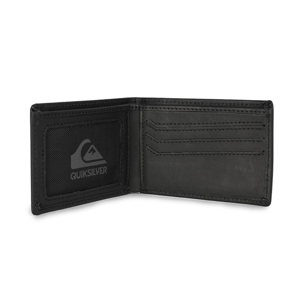 Quiksilver New Miss Dollar RFID Leather Wallet - Black