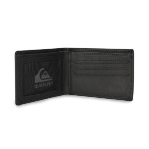 Quiksilver New Miss Dollar RFID Leather Wallet - Black