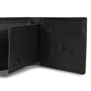 Quiksilver New Miss Dollar RFID Leather Wallet - Black