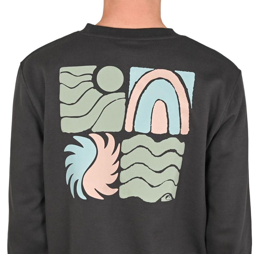 Quiksilver Vibes Crew Sweater - Tarmac
