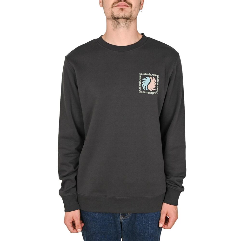 Quiksilver Vibes Crew Sweater - Tarmac