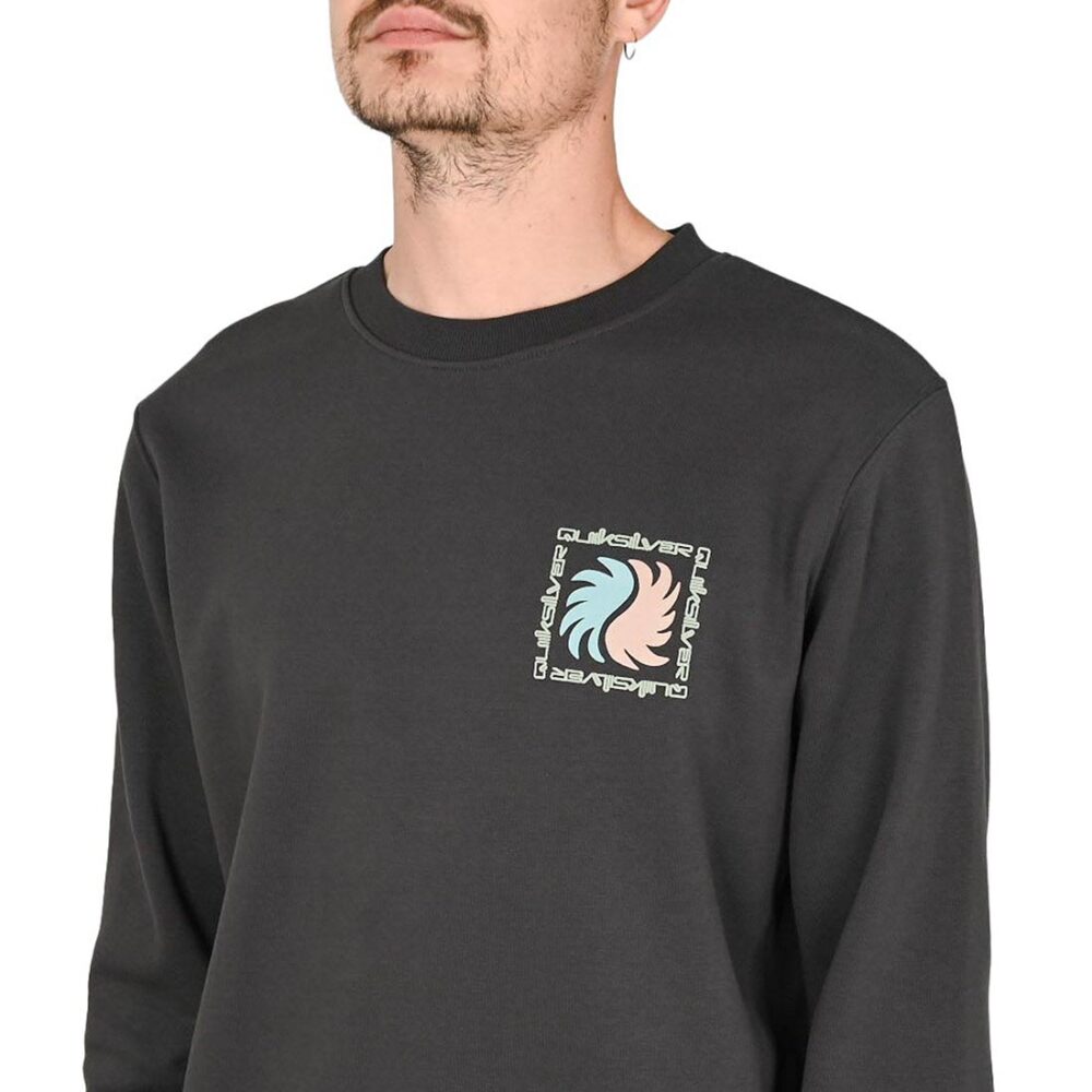 Quiksilver Vibes Crew Sweater - Tarmac