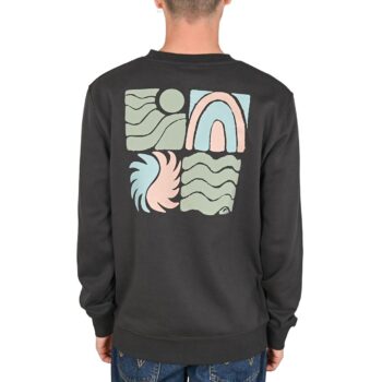 Quiksilver Vibes Crew Sweater - Tarmac