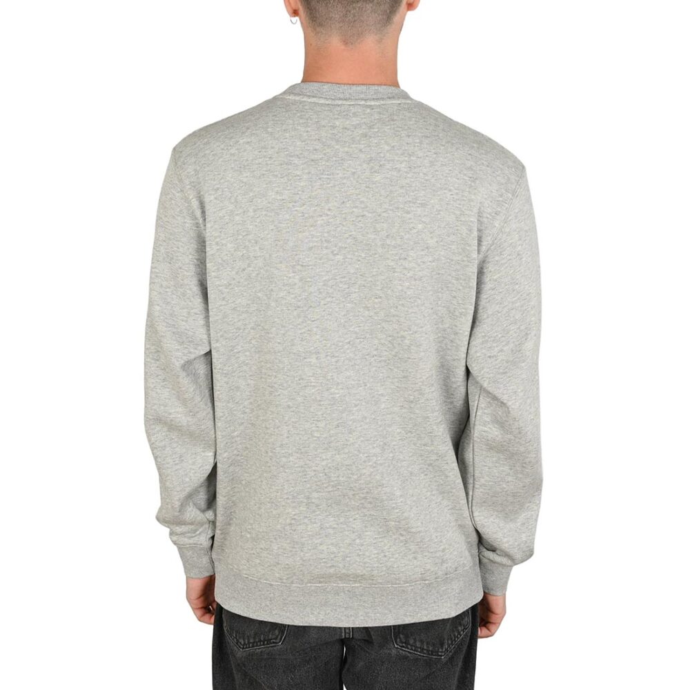 Rhythm Brand Fleece Crew Sweater - Grey Heather