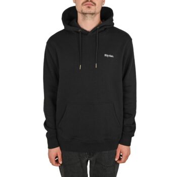 Rhythm Brand Fleece Pullover Hoodie - Black