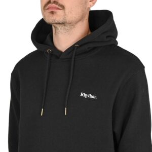 Rhythm Brand Fleece Pullover Hoodie - Black