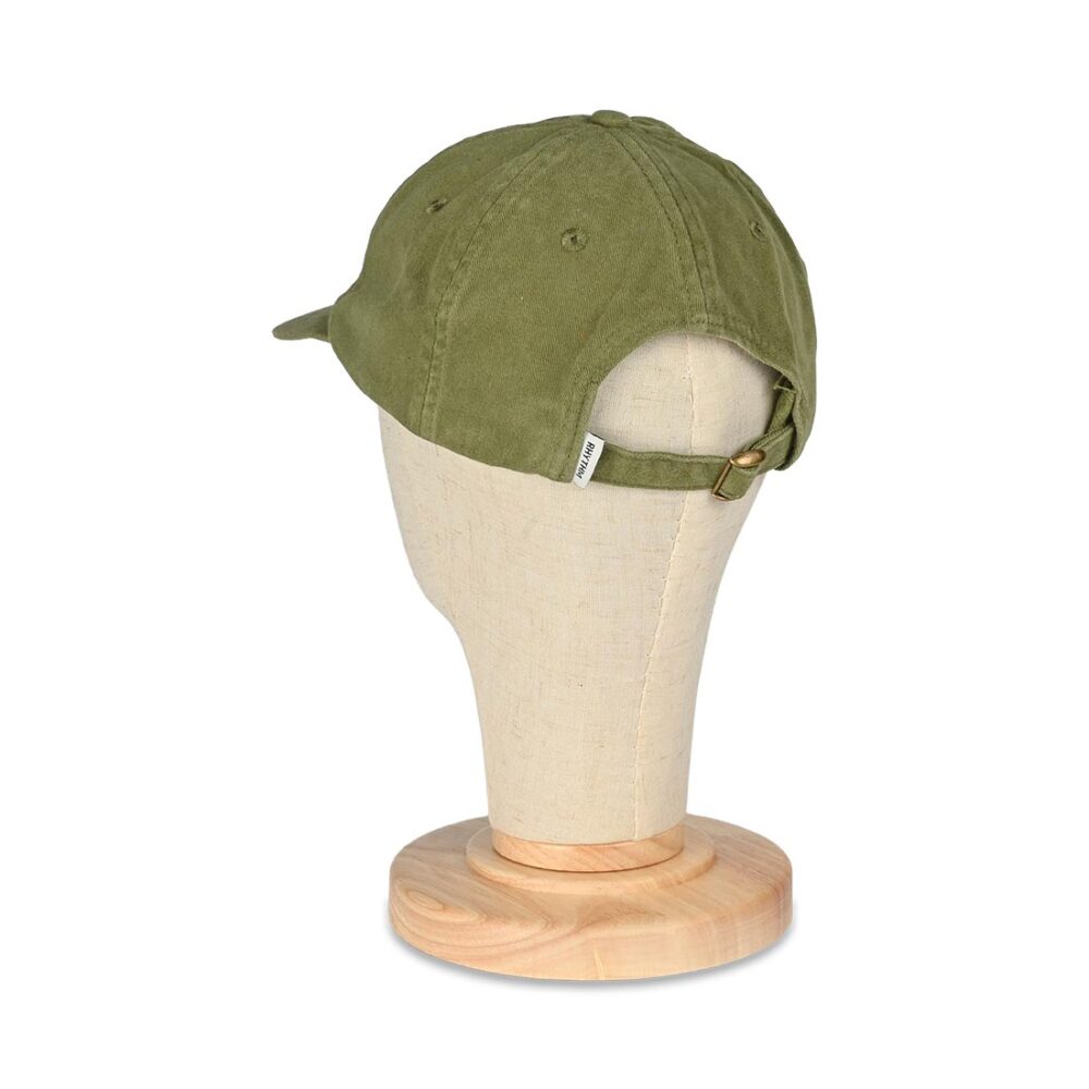 Rhythm Essential Brushed Twill Strapback Cap - Dill