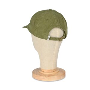 Rhythm Essential Brushed Twill Strapback Cap - Dill