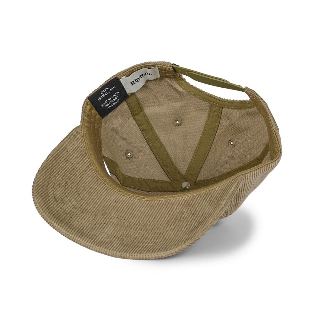 Rhythm Jaunt Cord Snapback Cap - Stone
