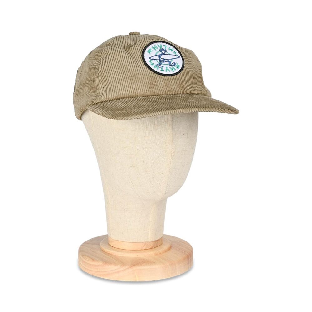Rhythm Jaunt Cord Snapback Cap - Stone
