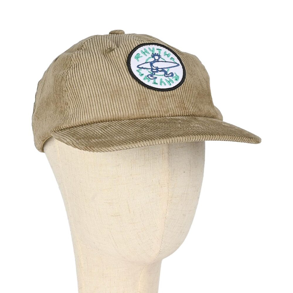 Rhythm Jaunt Cord Snapback Cap - Stone