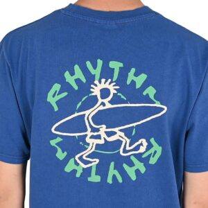 Rhythm Jaunt Vintage Short-Sleeve T-Shirt - Cobalt