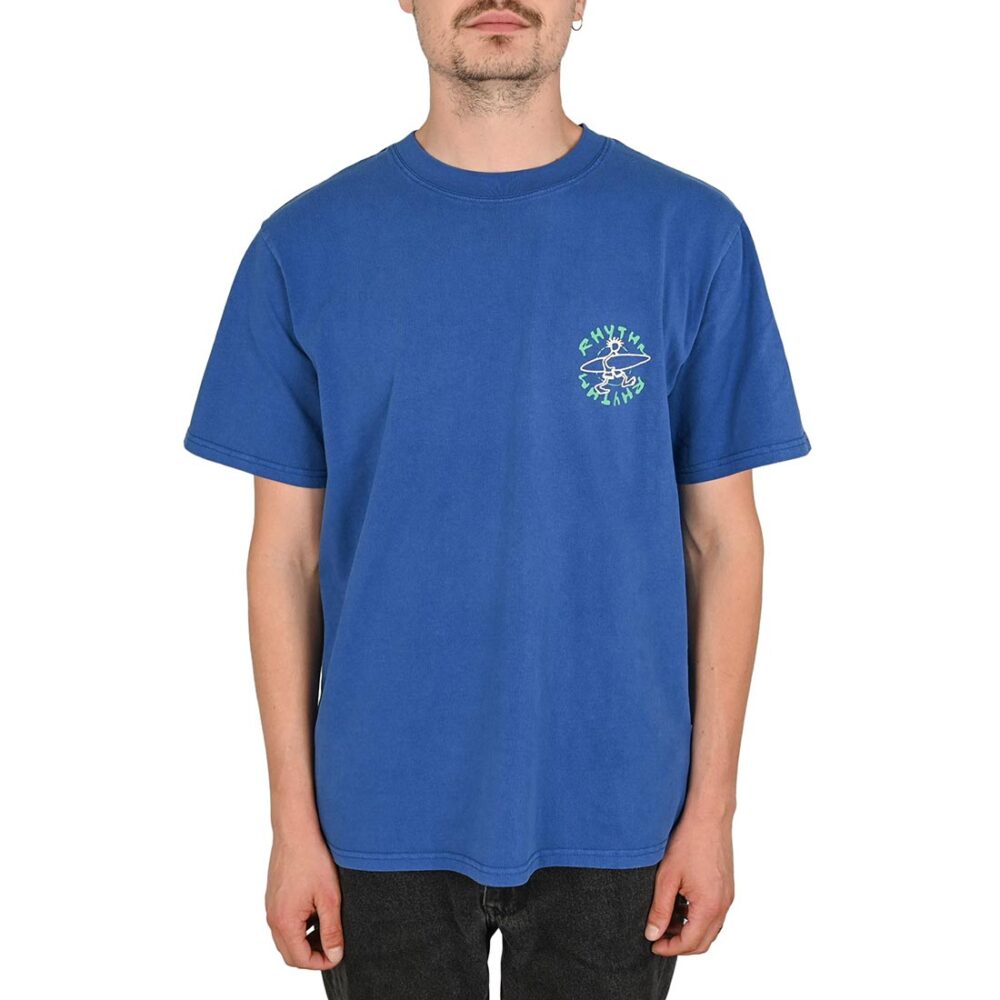 Rhythm Jaunt Vintage Short-Sleeve T-Shirt - Cobalt