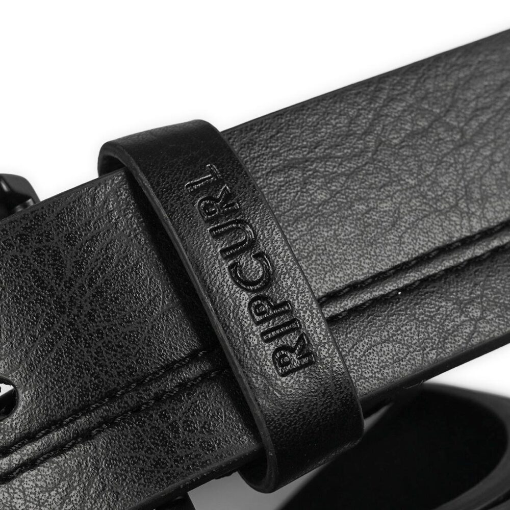 Rip Curl Double Stitch PU Belt - Black