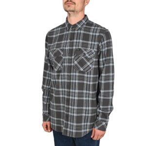 Rip Curl Griffin Flannel L/S Shirt - Washed Black